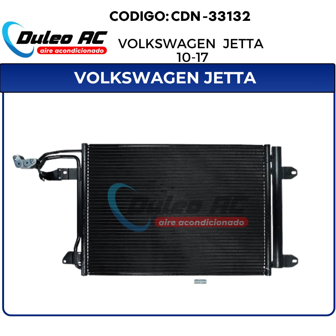 CONDENSADOR VOLKSWAGEN JETTA 2010-2017