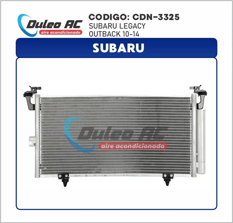 CONDENSADOR SUBARU LEGACY OUTBACK 2010-2014
