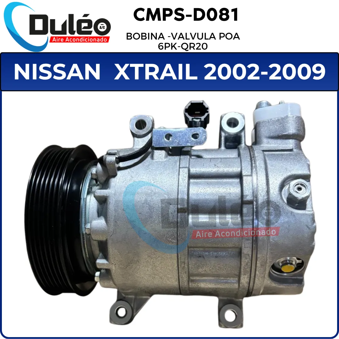 COMPRESOR NISSAN XTRAIL 2002-2007